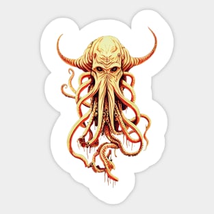 Cthulhu is waiting for you at the sea bottom Sticker